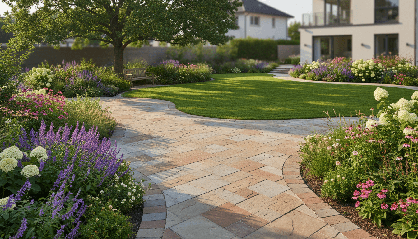 Landscape project completion