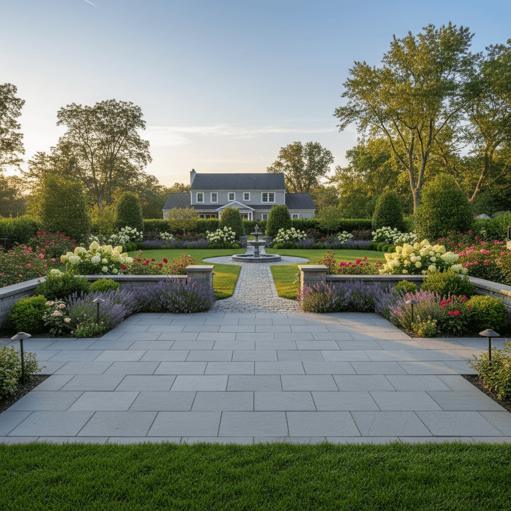 Patio and hardscaping